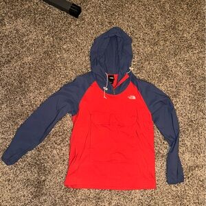 North Face Quarter Zip Pullover Jacket
